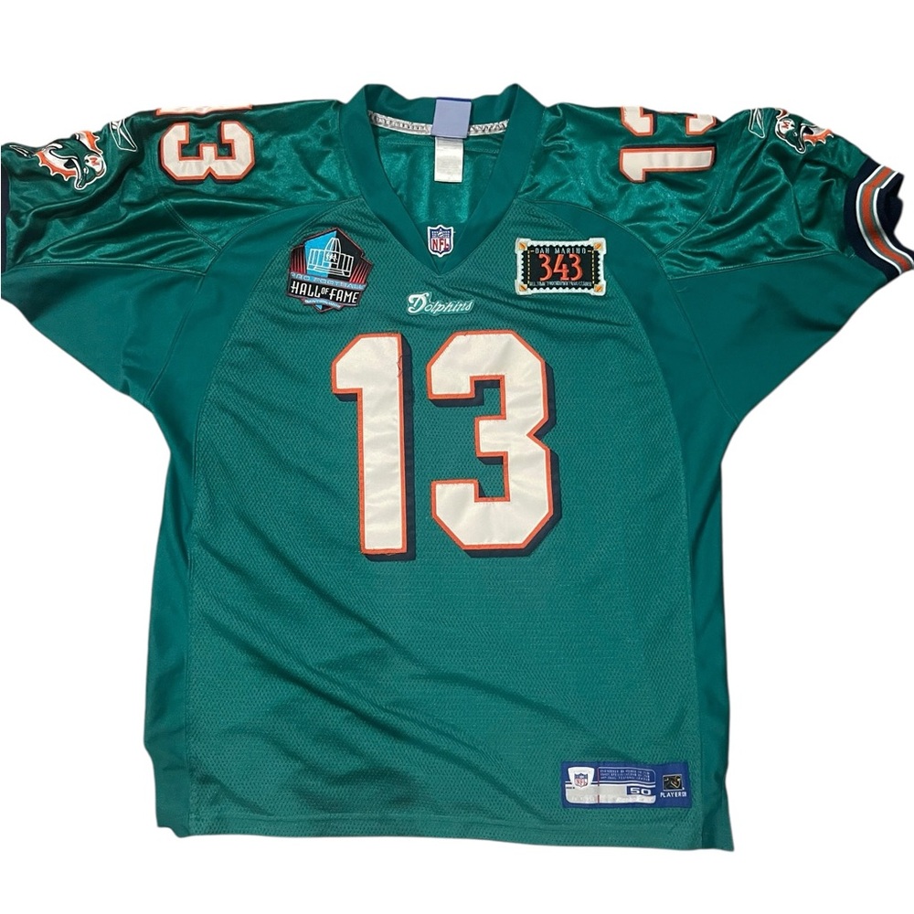 Vintage Dan Marino Miami Dolphins Hall of Fame “343” Jersey